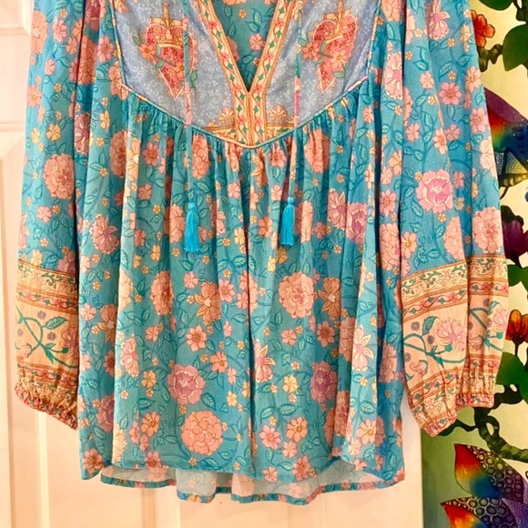 🌺🎉HP🎉🌺 NWOT Spell & The Gypsy/Revolve Love Story Blouse - Picture 6 of 16